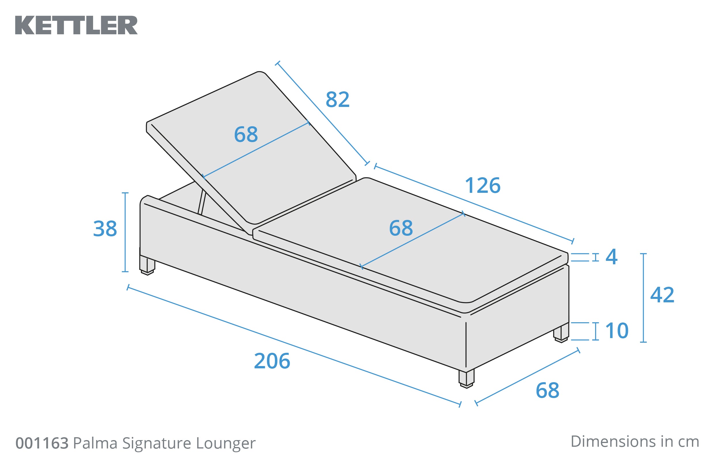 Palma Lounger Oyster