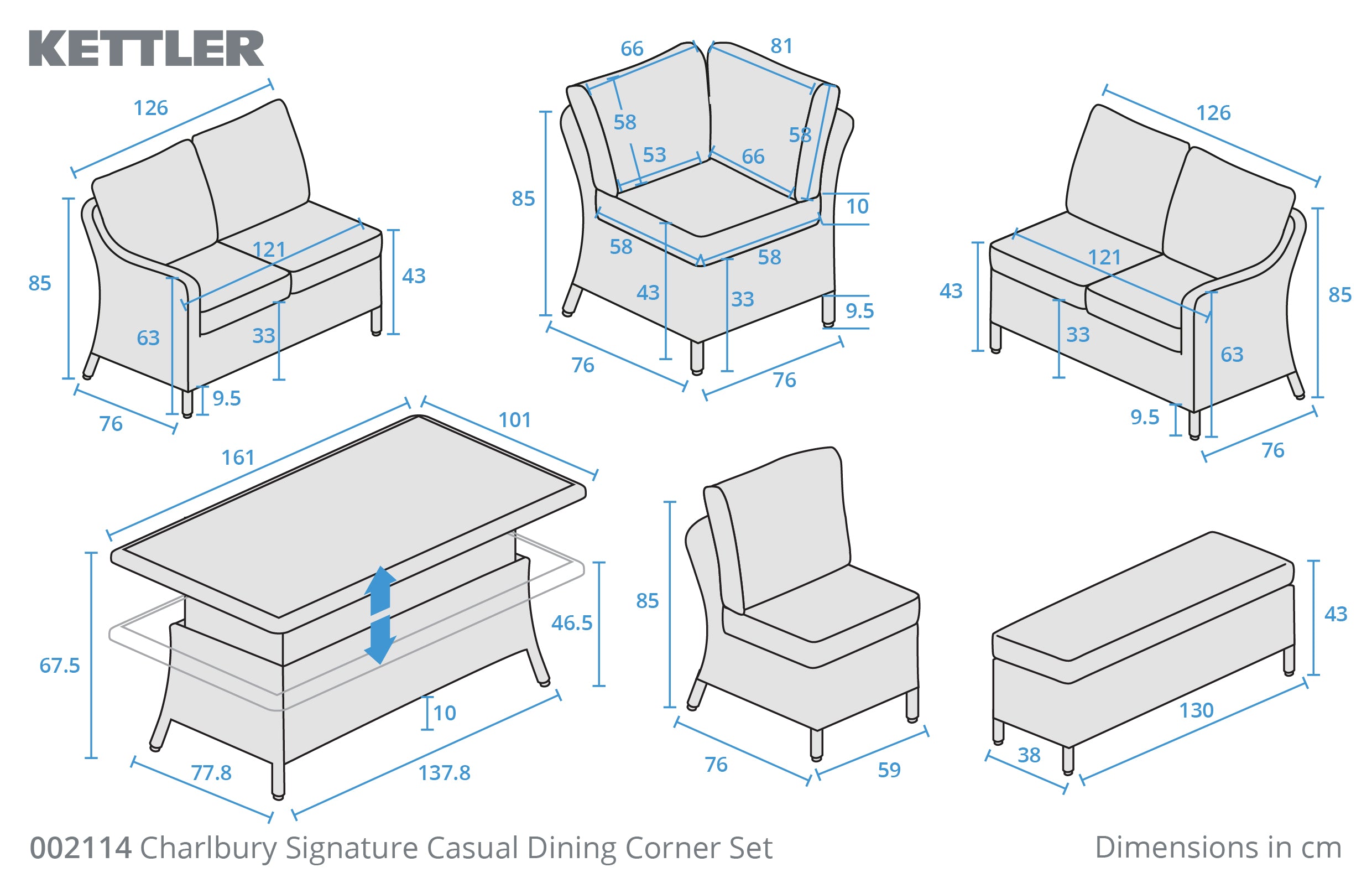 Charlbury Signature Corner Set