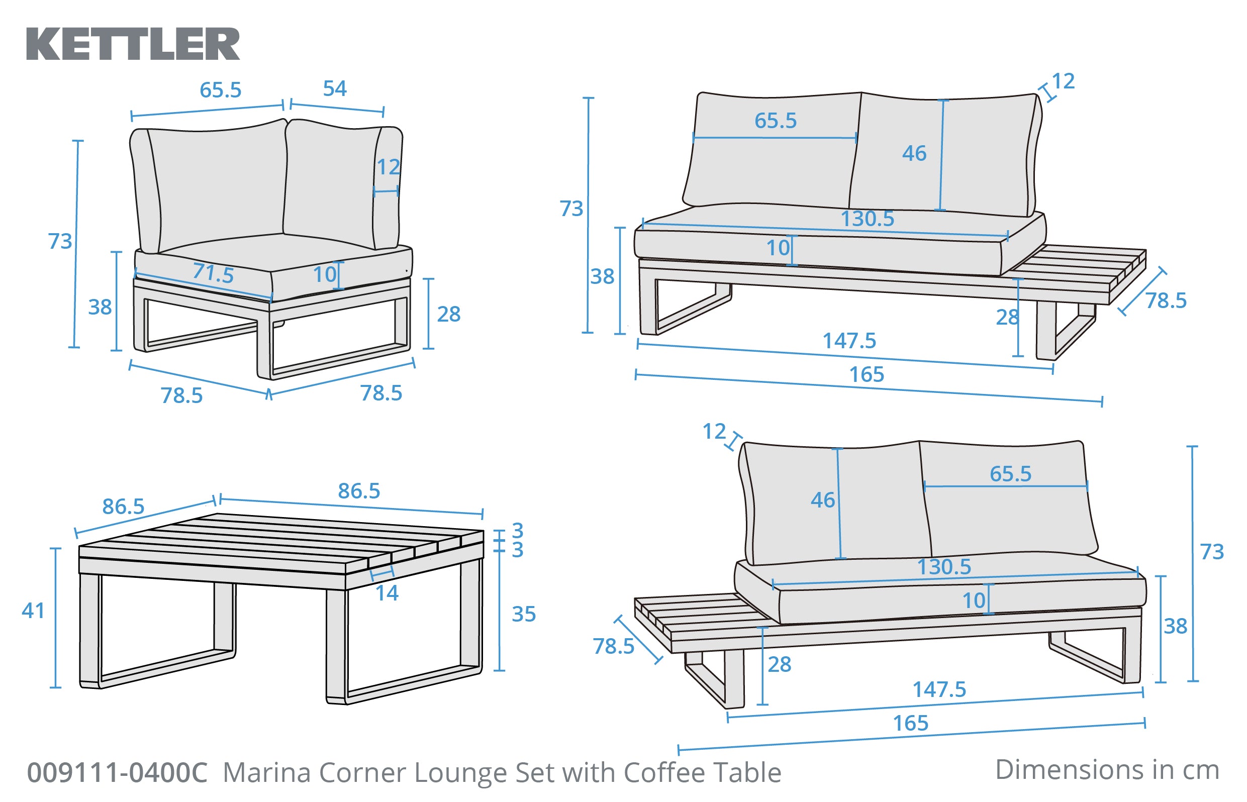 Tudor Corner Set