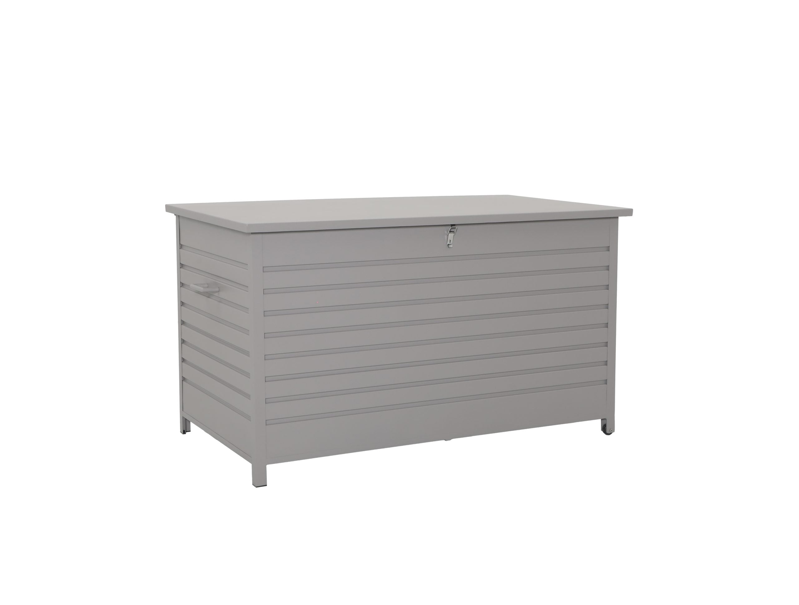 Pebble Large Storage Cushion Box Aluminium
