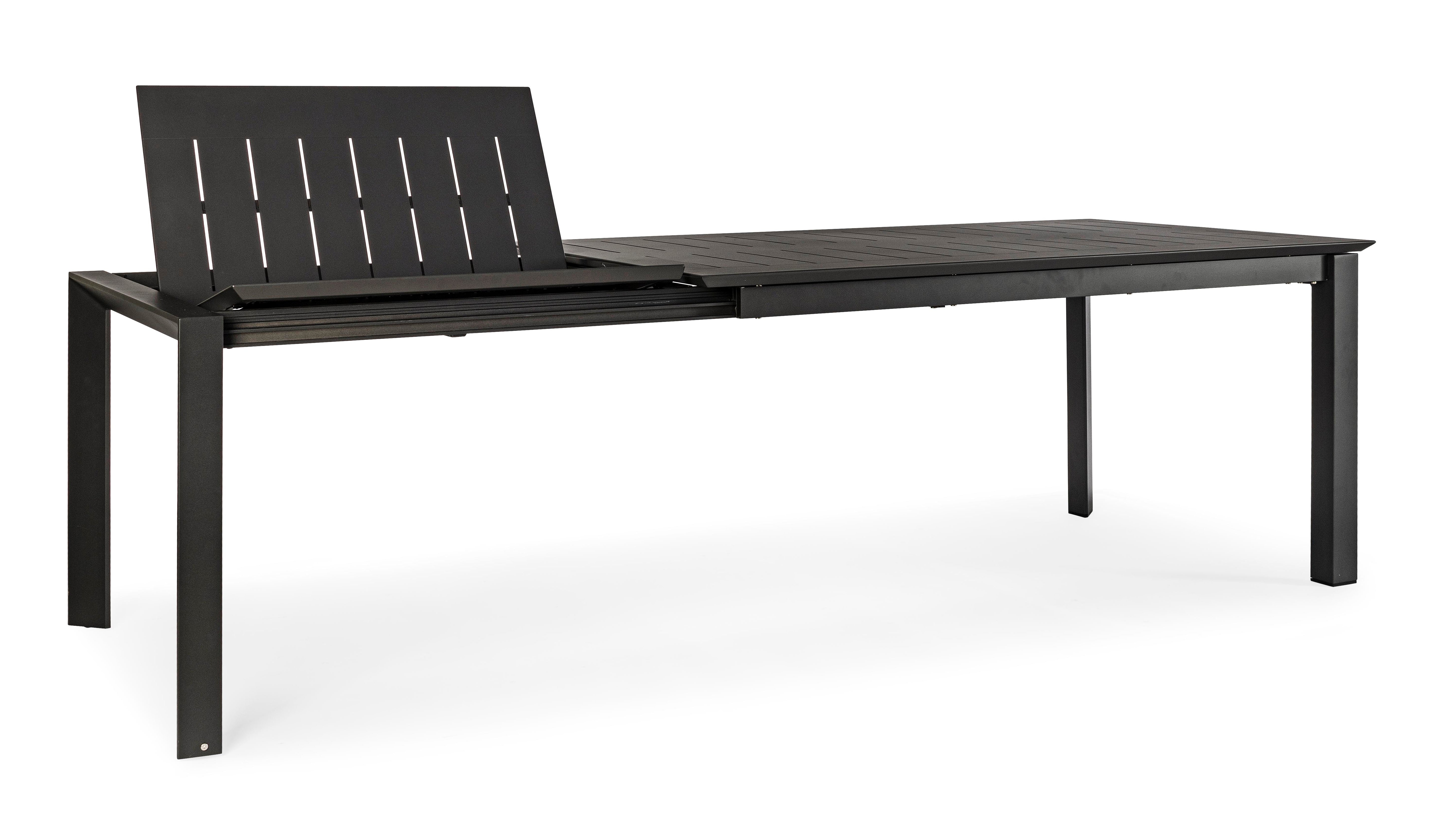 Konnor Charcoal Extending Table