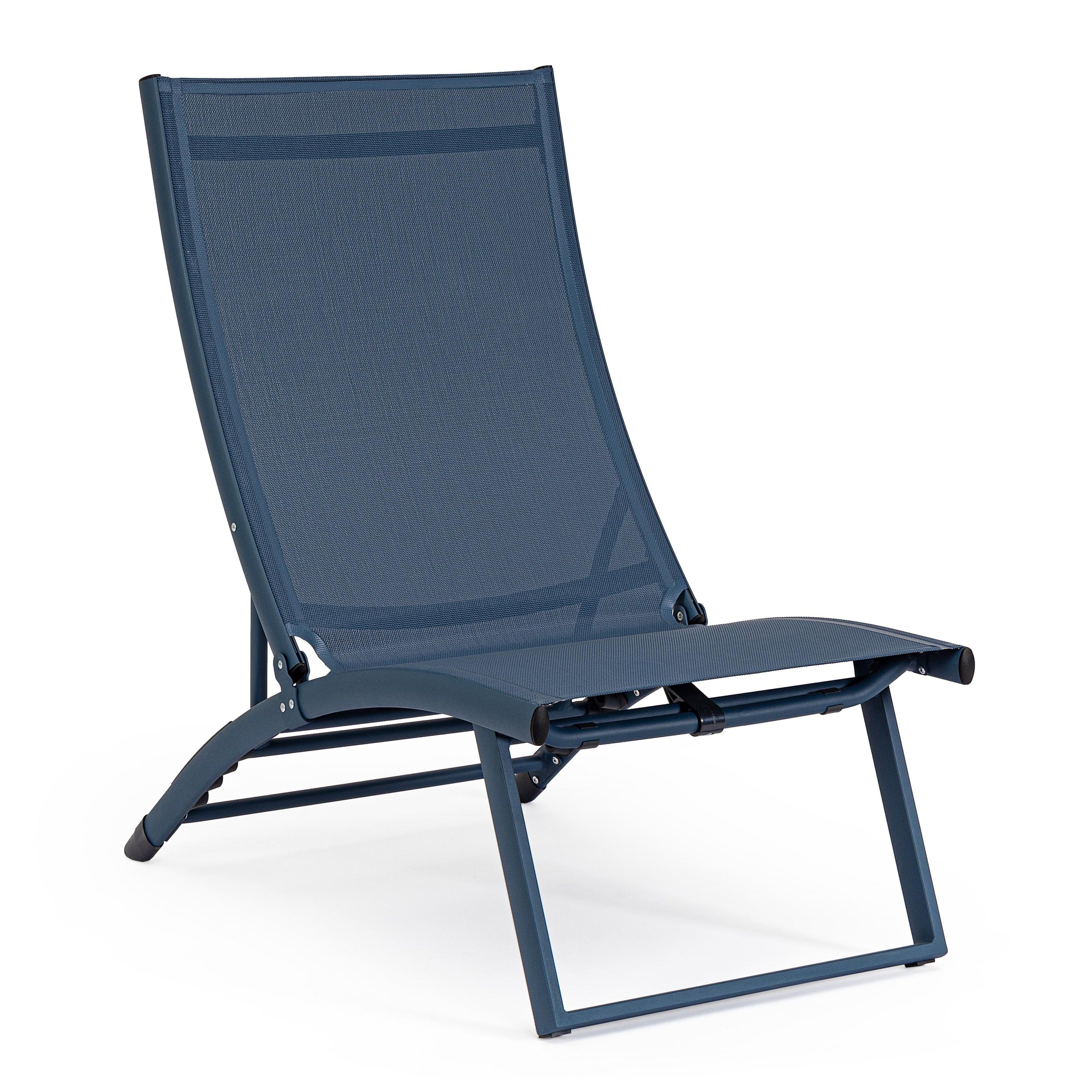 Taylor Navy Reclining Lounge Chair