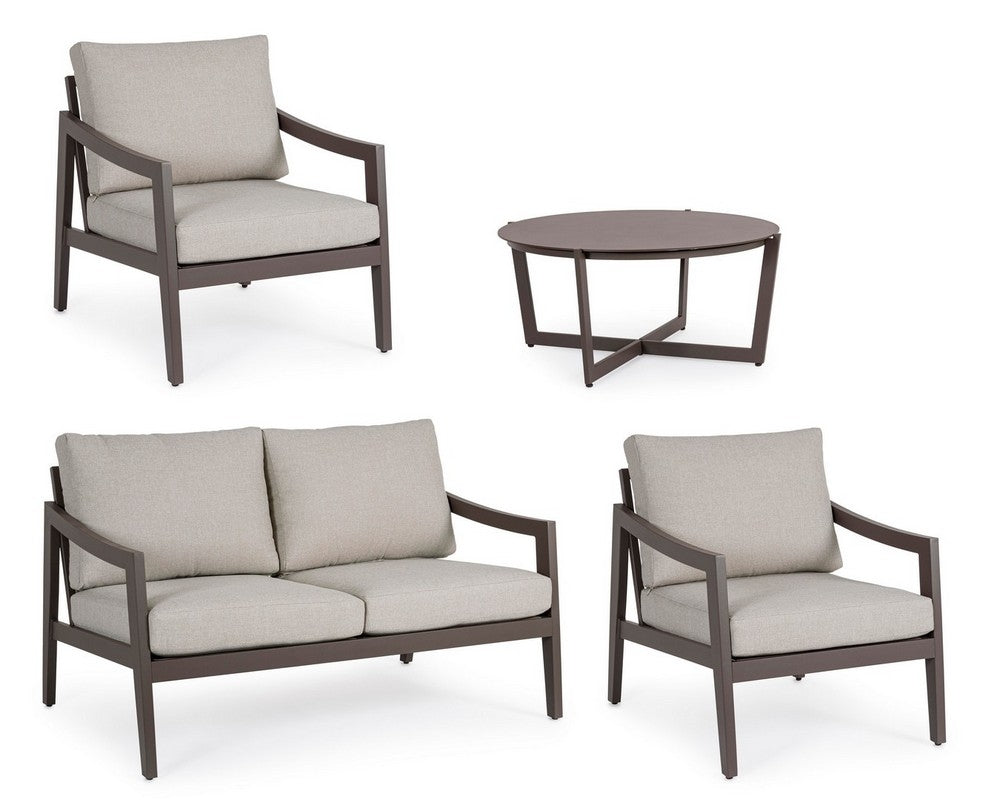 Sirenus Charcoal Sofa Set