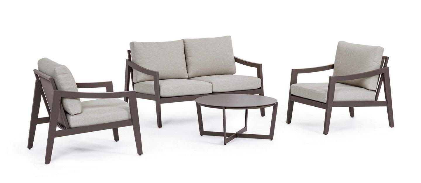 Sirenus Charcoal Sofa Set