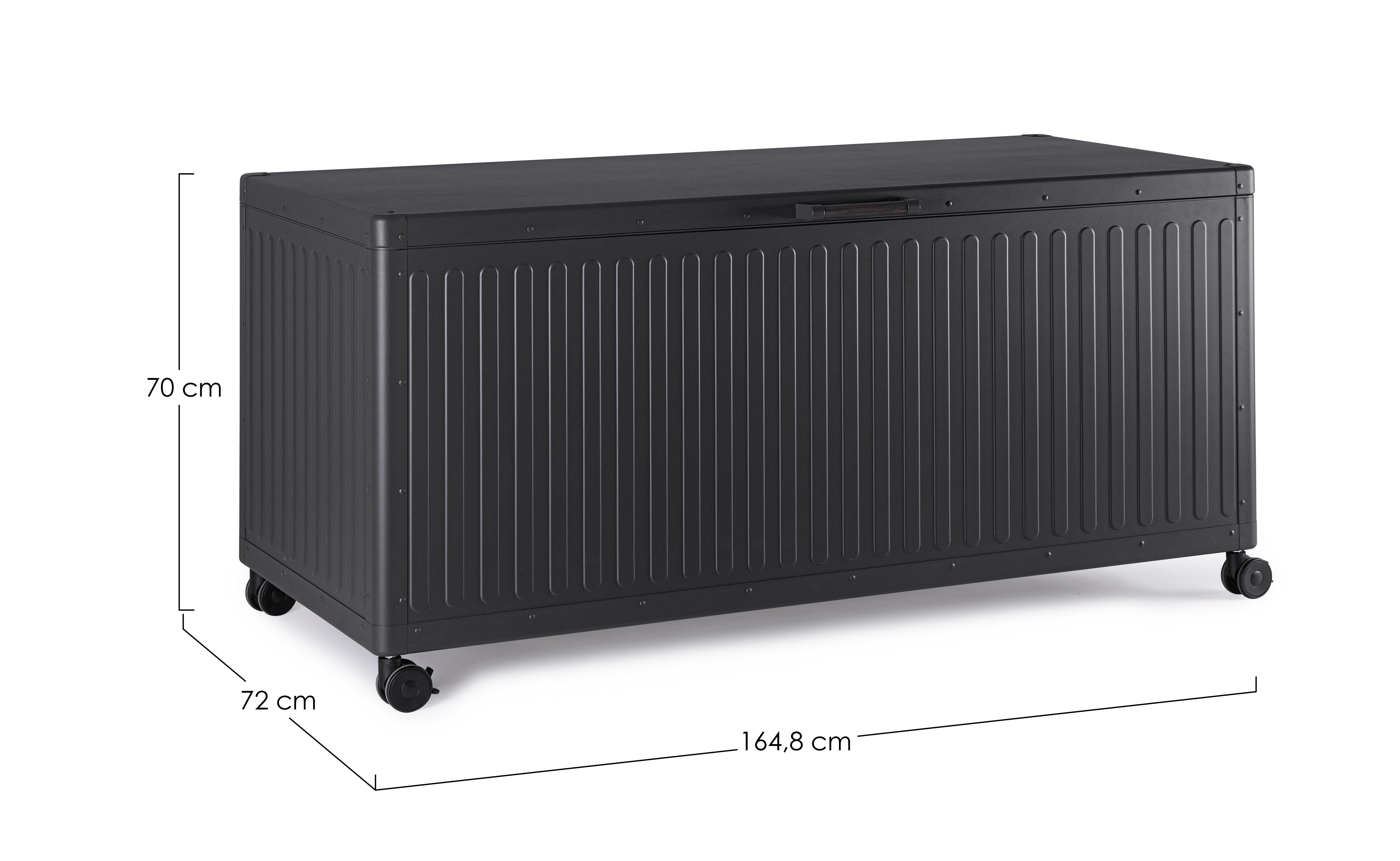 Ocean Charcoal Cushion Chest