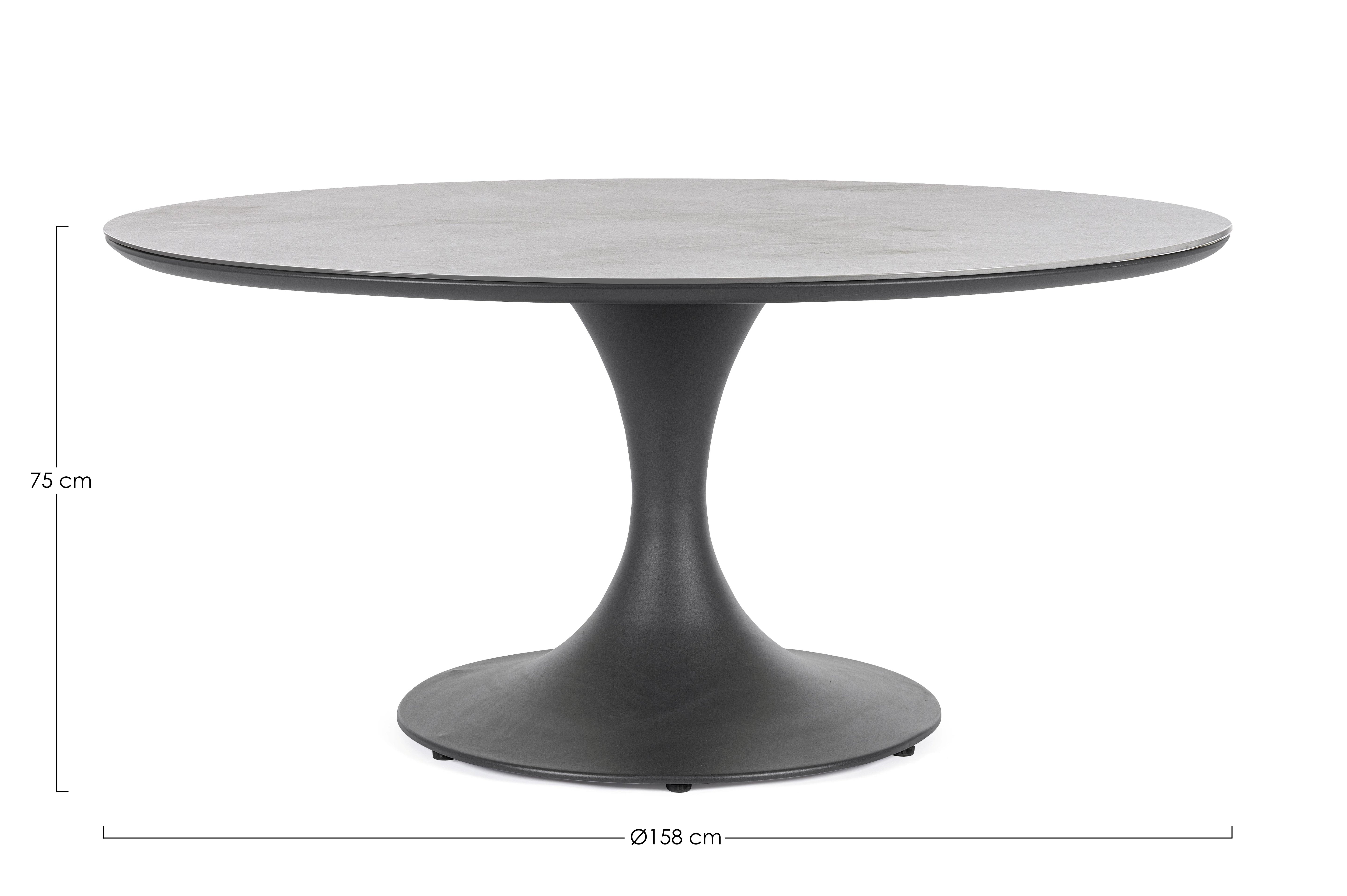 Arnold 6 Seat Dining Table 158x75