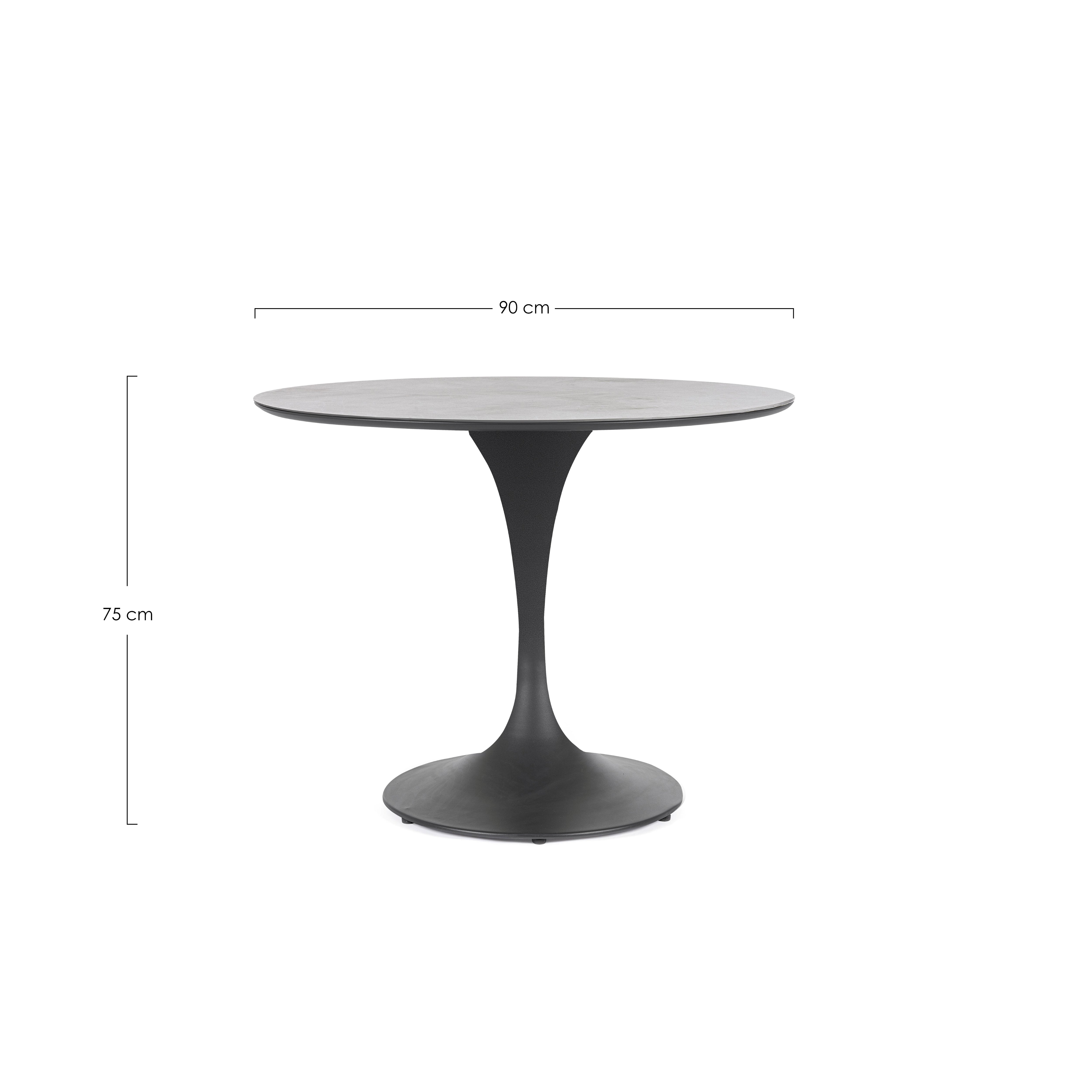Arnold 2 Seat Dining Table 90x75