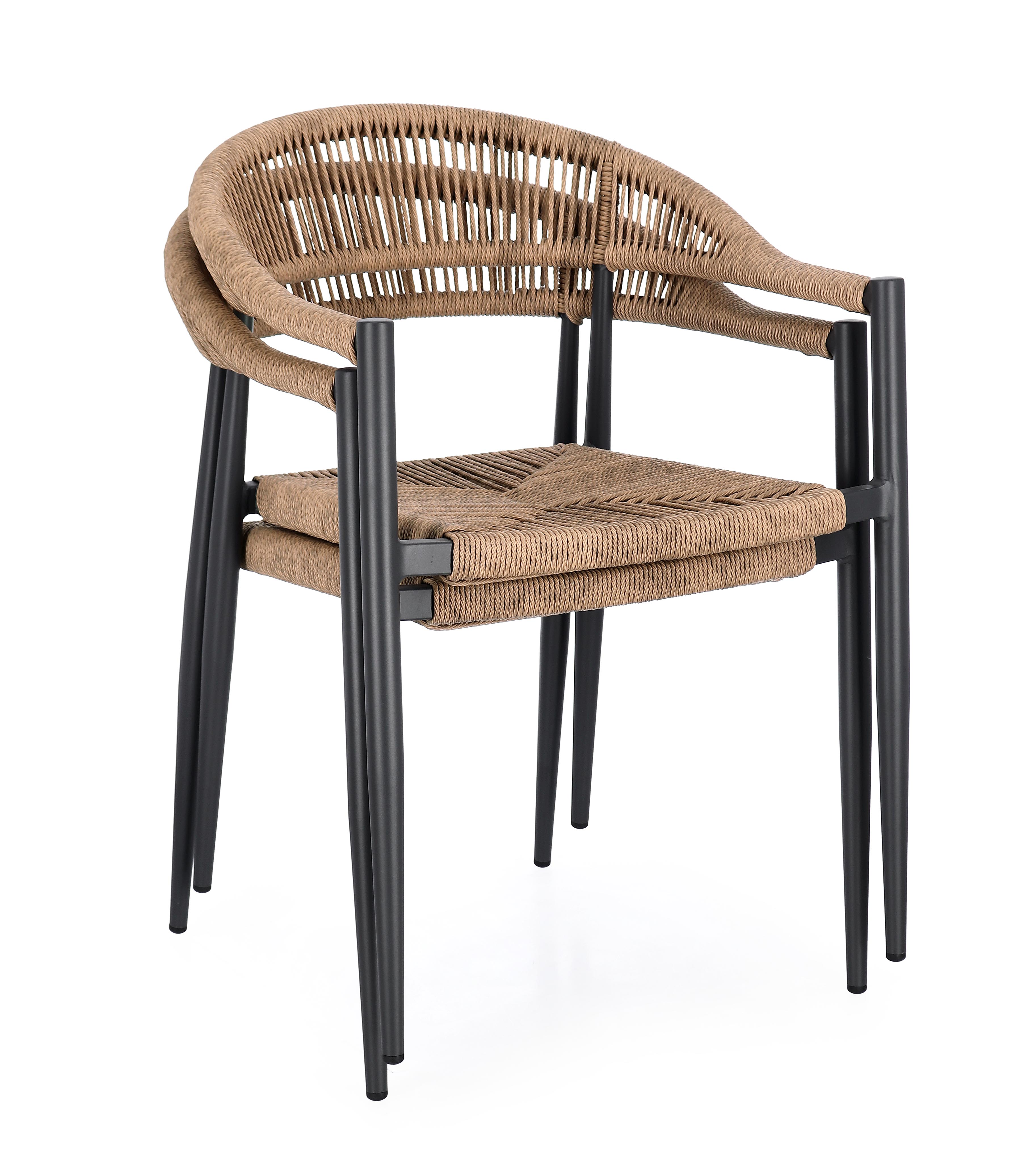 Jandia Charcoal & Natural Chair
