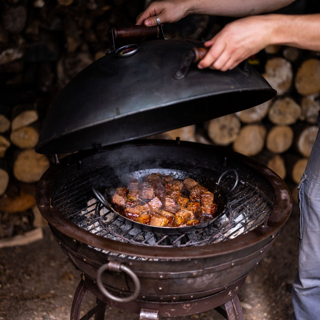70cm Kadai Fire bowl Lid