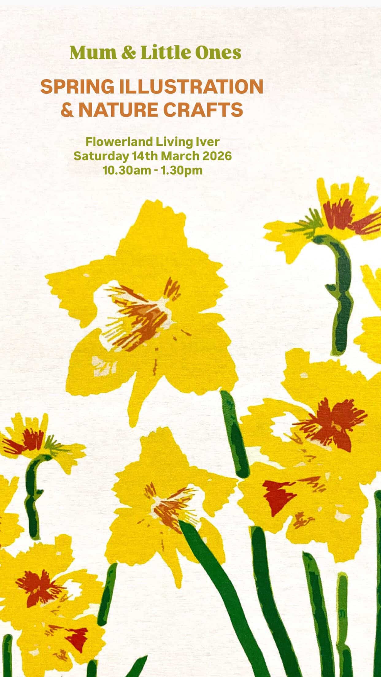 Mummy & Mini - Spring Illustration & Nature Craft Iver