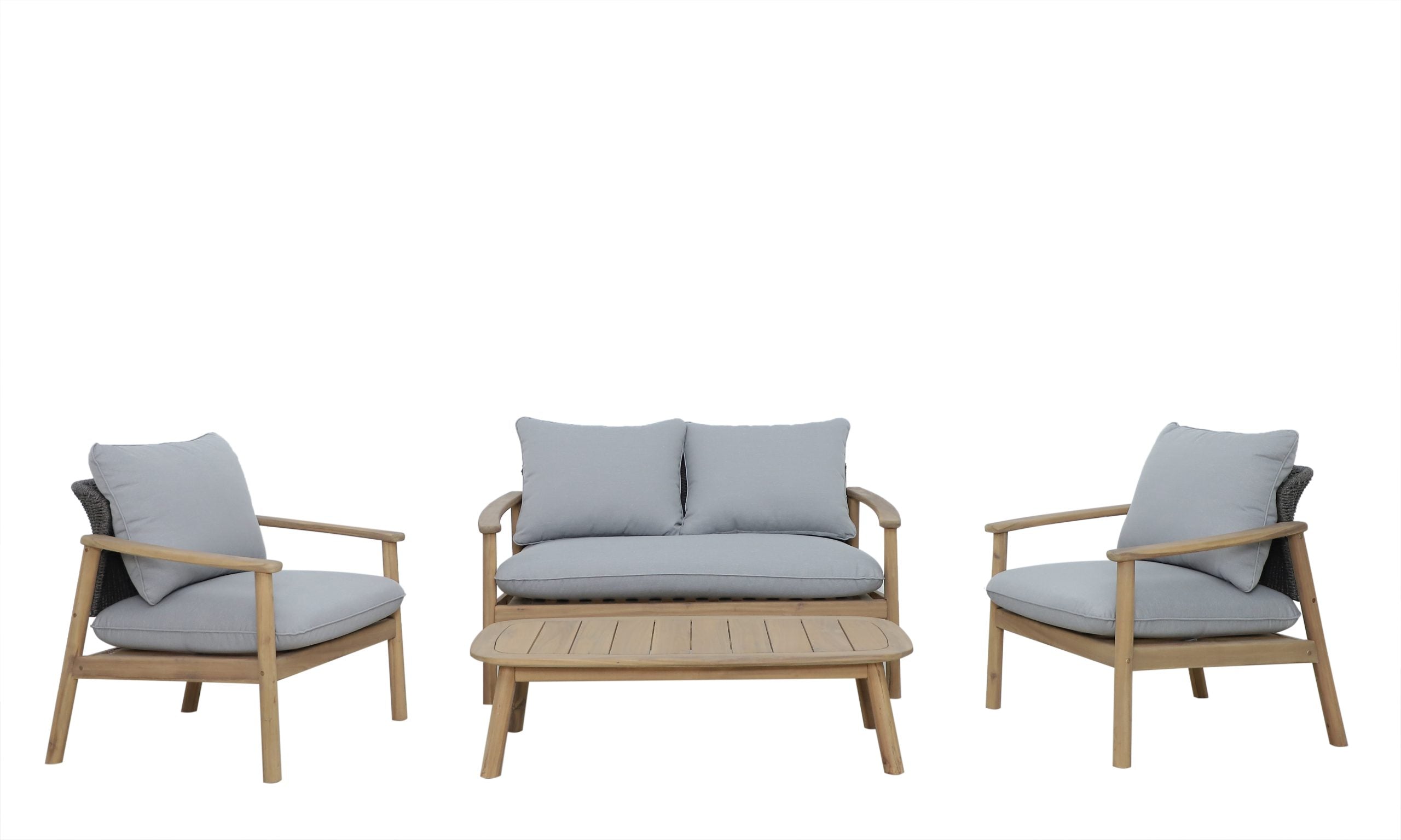 Freeport 4 Seat Lounge Set with Coffee Table