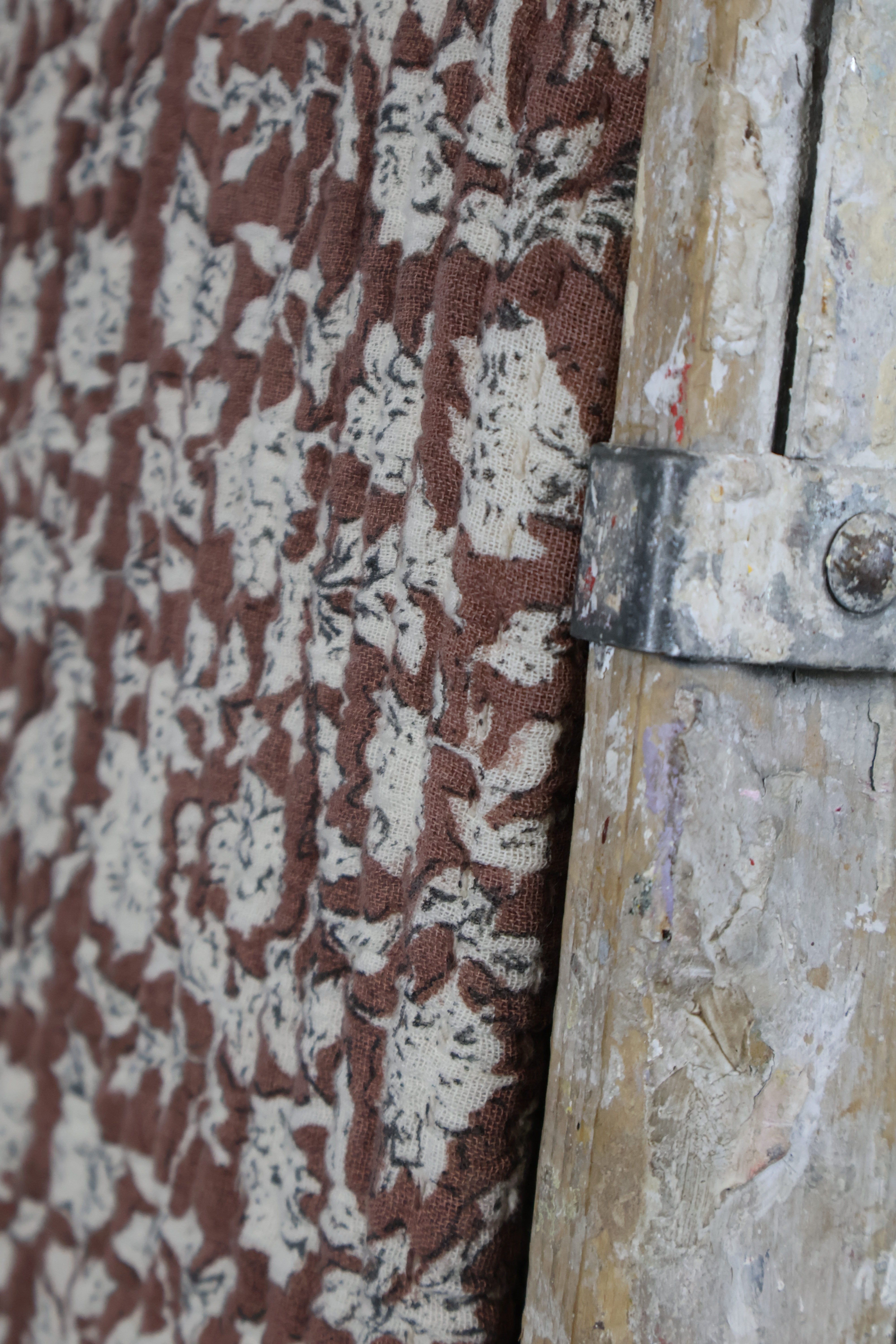 Provence Quilted Throw Tea Rose