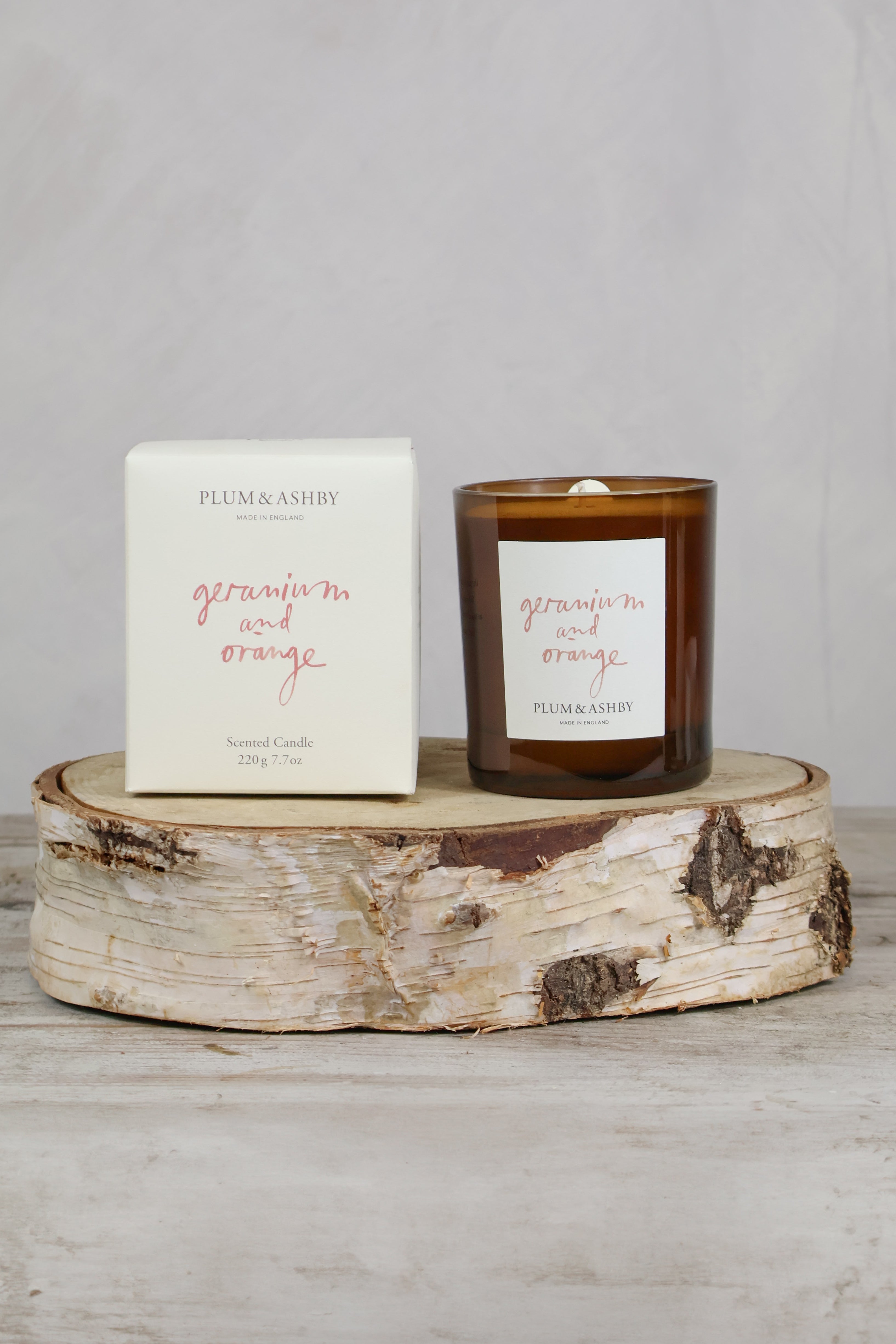 Geranium & Orange Candle