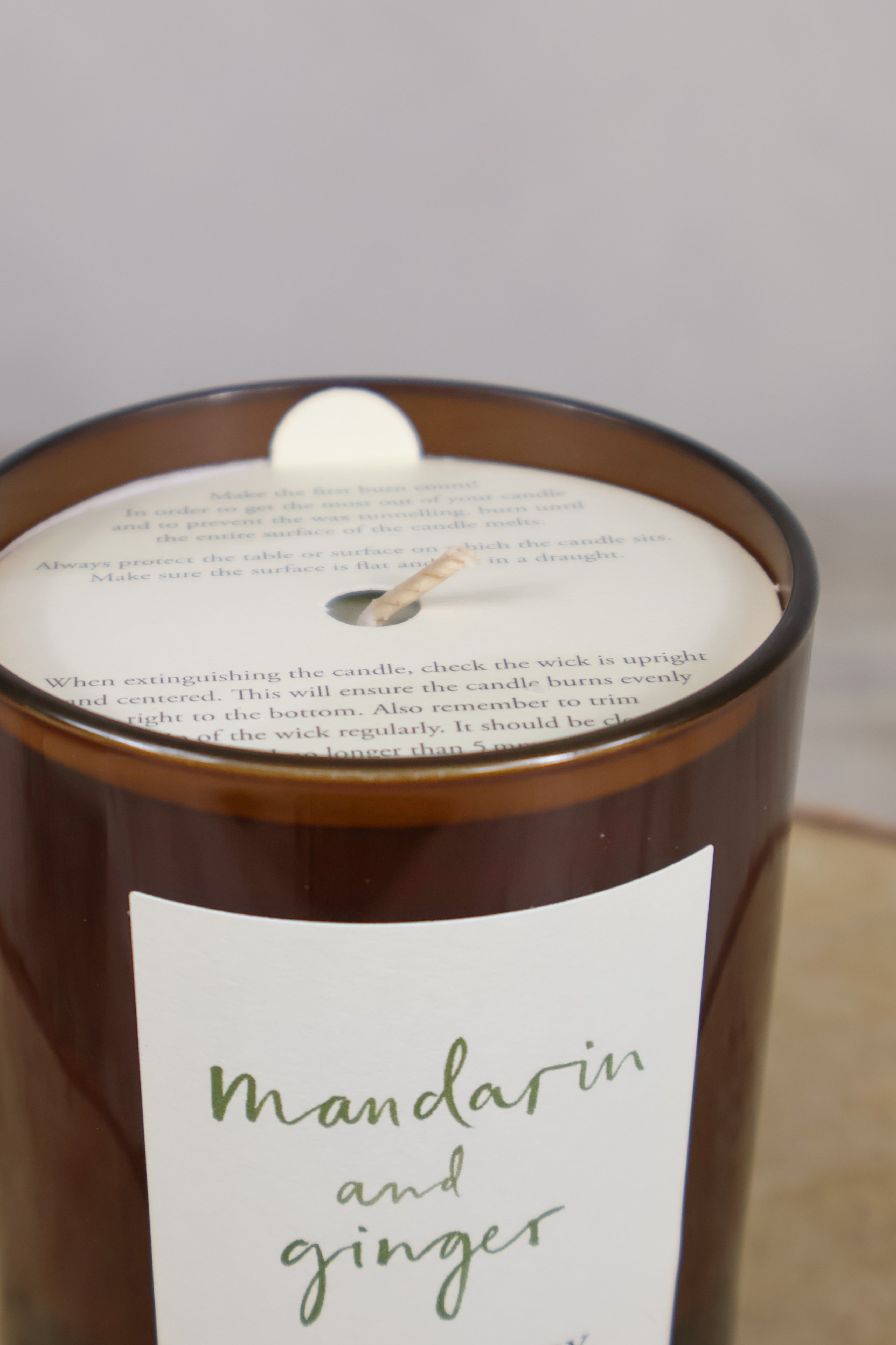 Mandarin & Ginger Candle