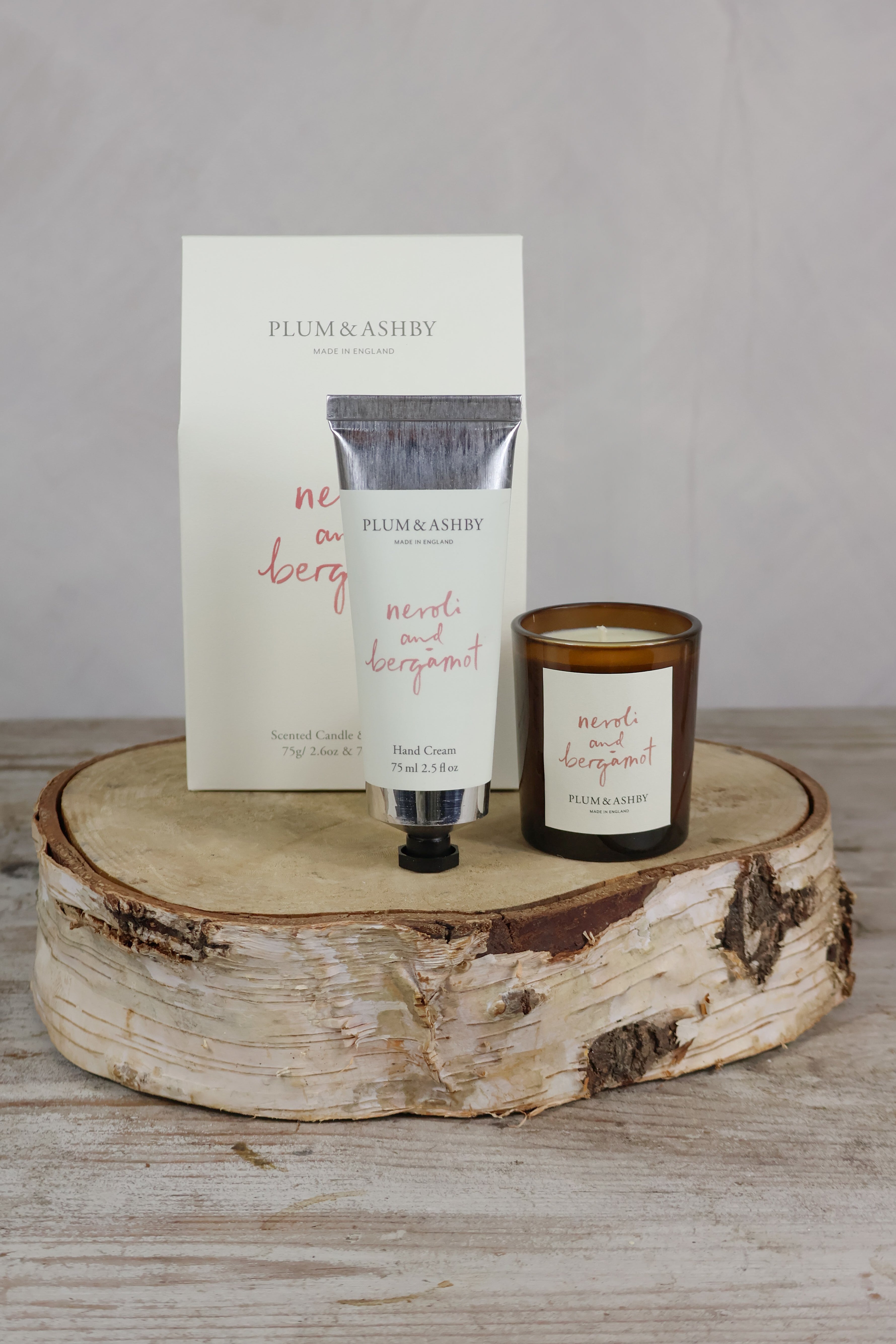 Duo Set - Neroli & Bergamot Votive & Hand Cream 9cl/75ml