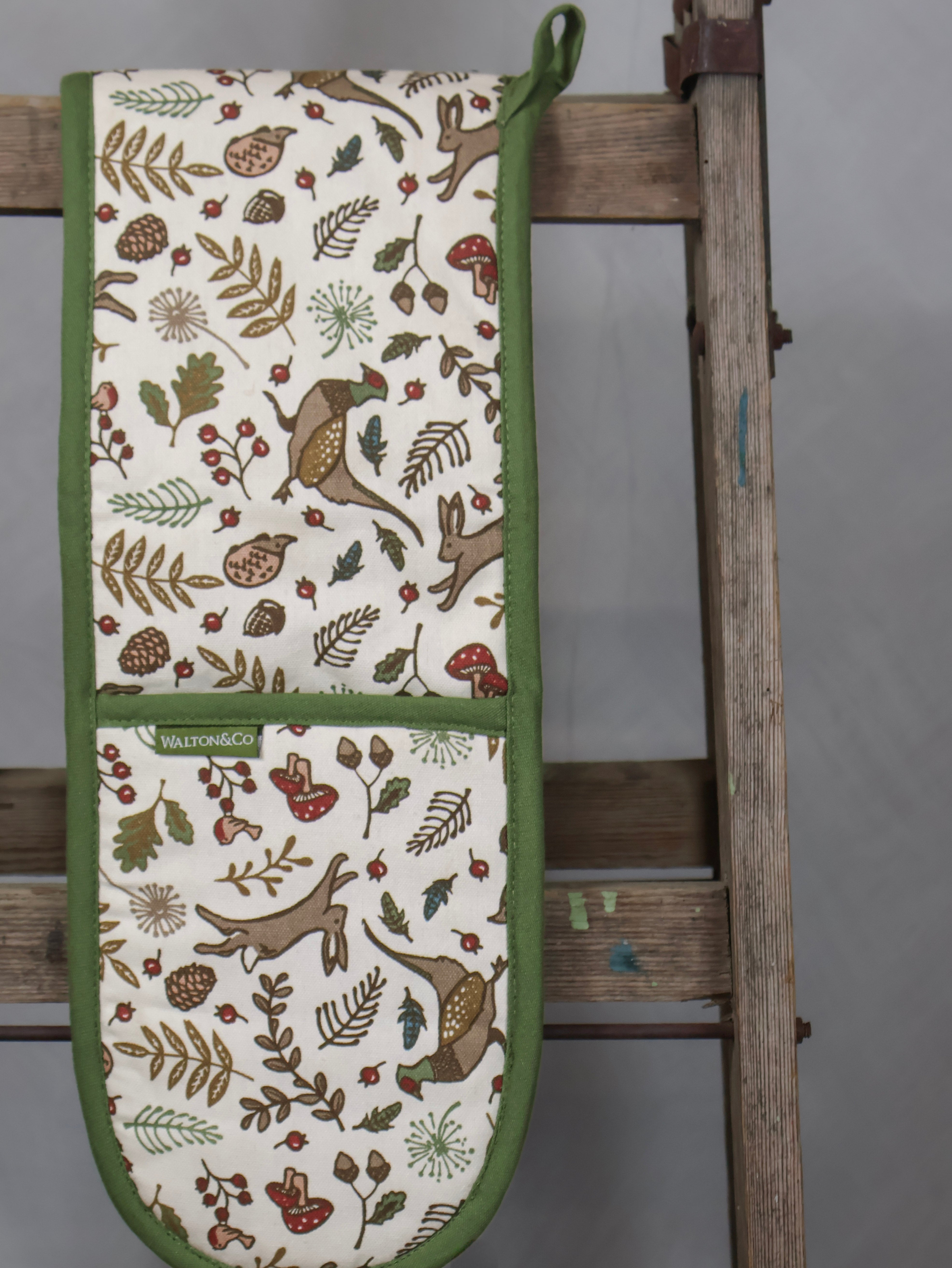 Into the woods double oven glove olive