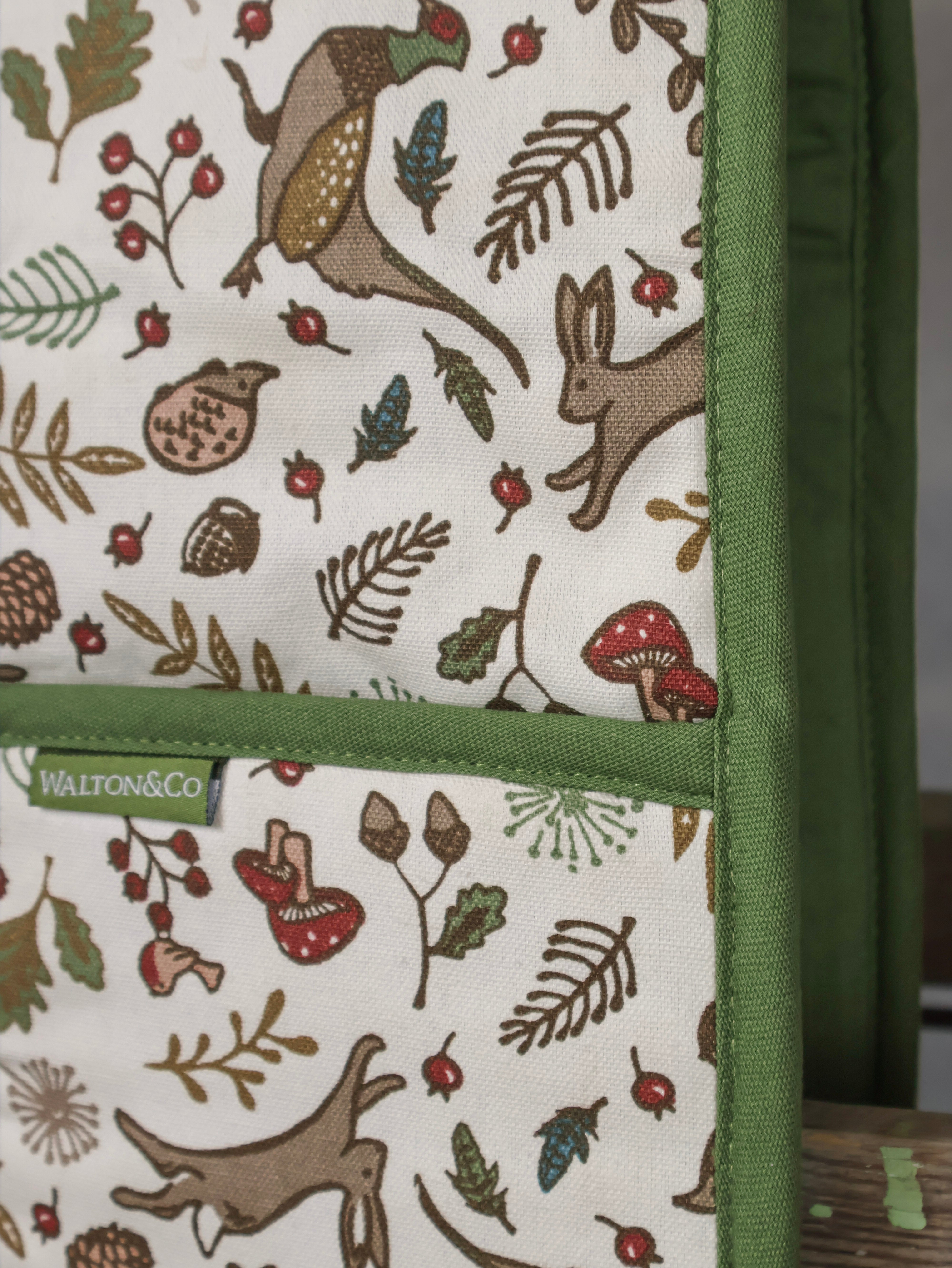 Into the woods double oven glove olive