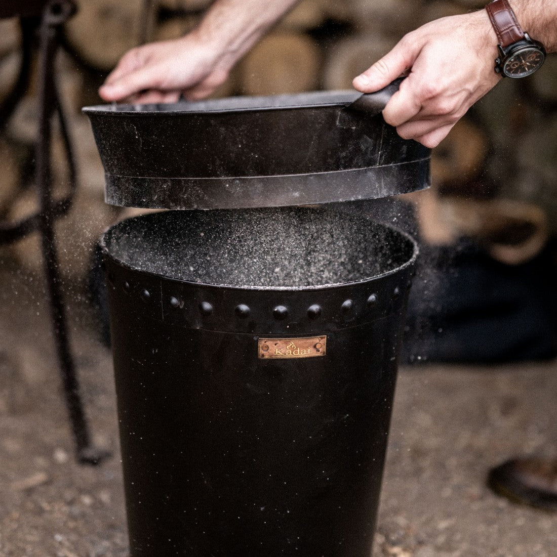 Kadai BBQ bin