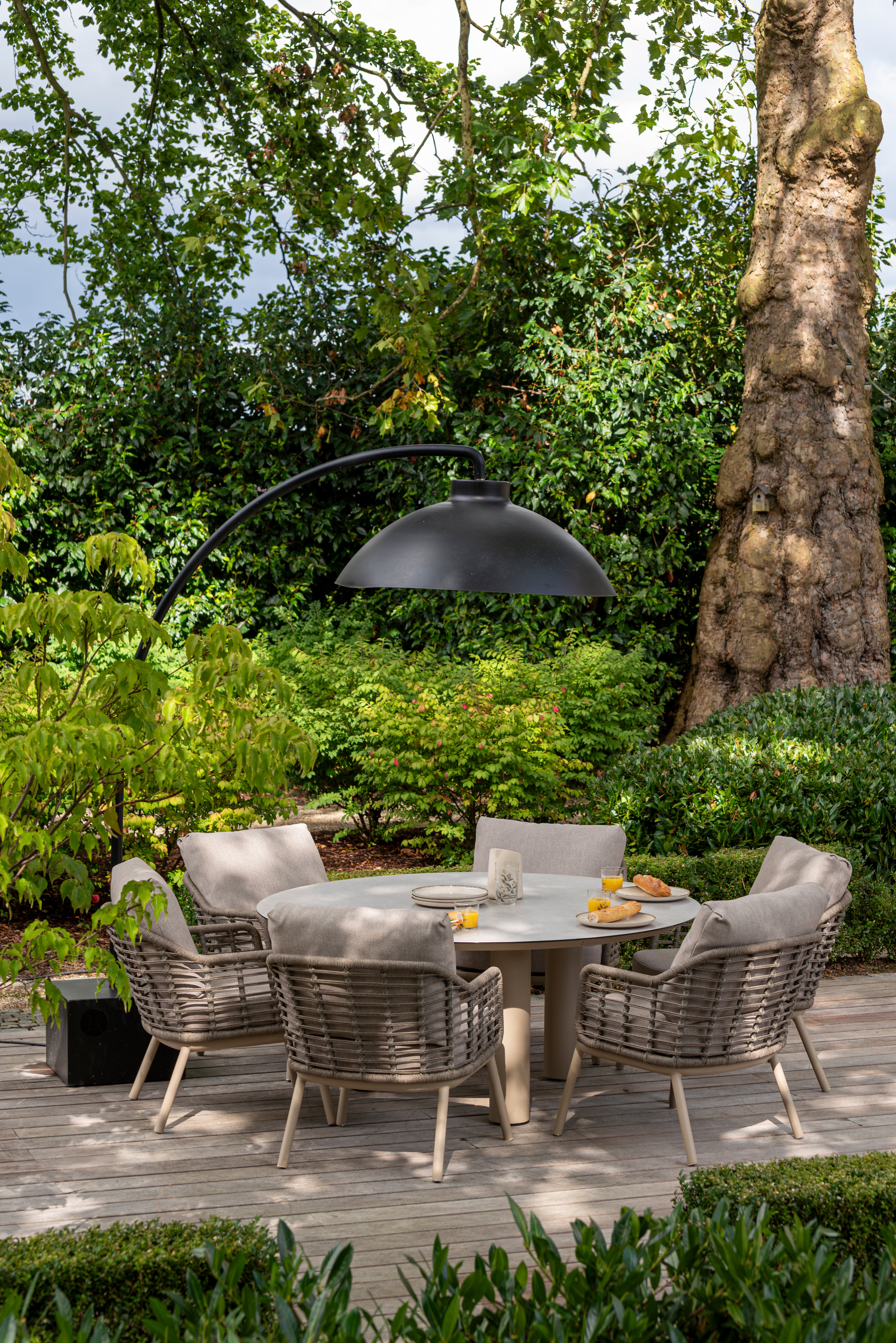 Puglia Low Dining Set