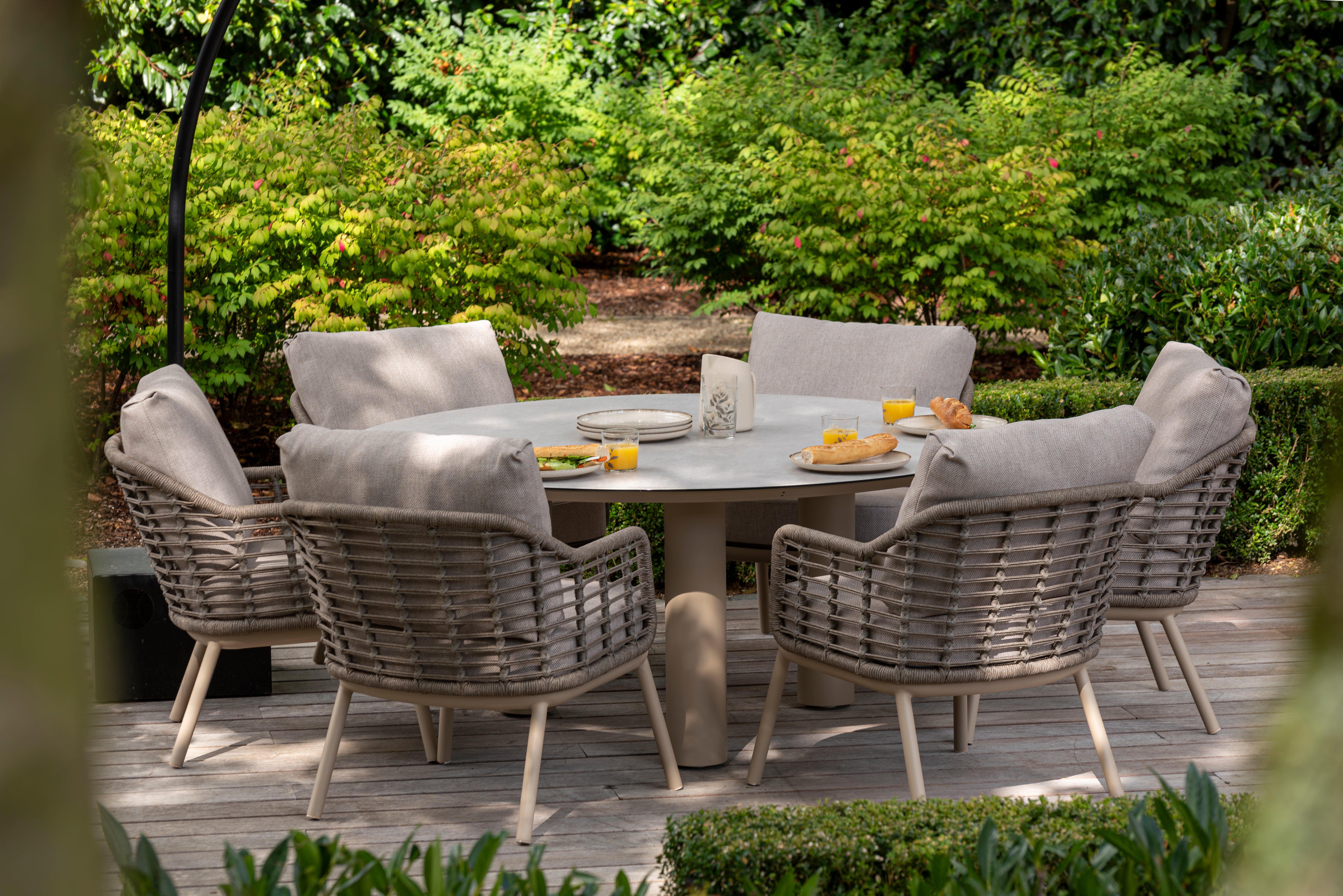 Puglia Low Dining Set