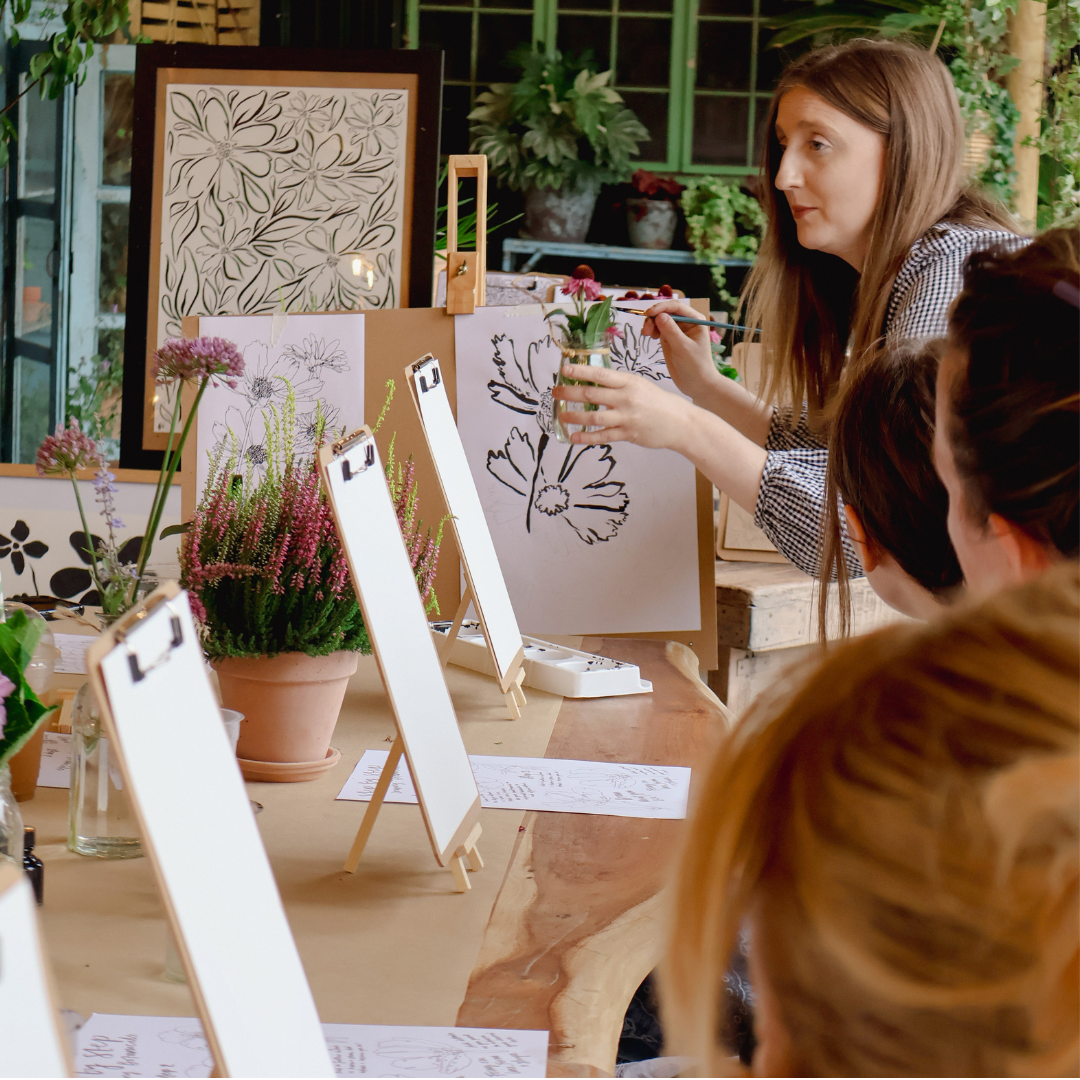 Botanical Ink Illustration Workshop