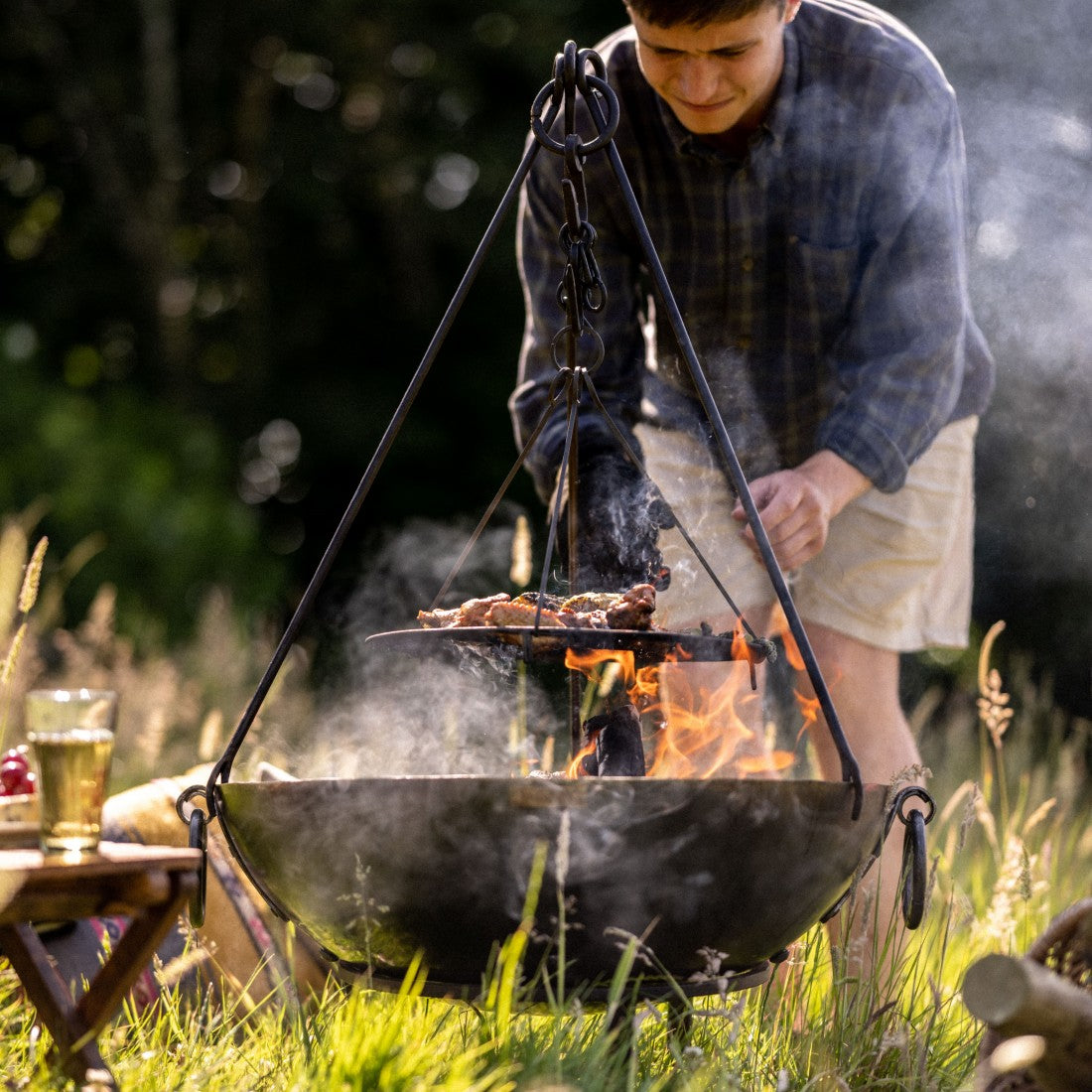 Kadai Swing Grill Fits 60cm