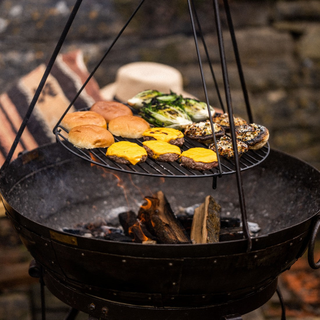 Kadai Swing Grill Fits 70cm