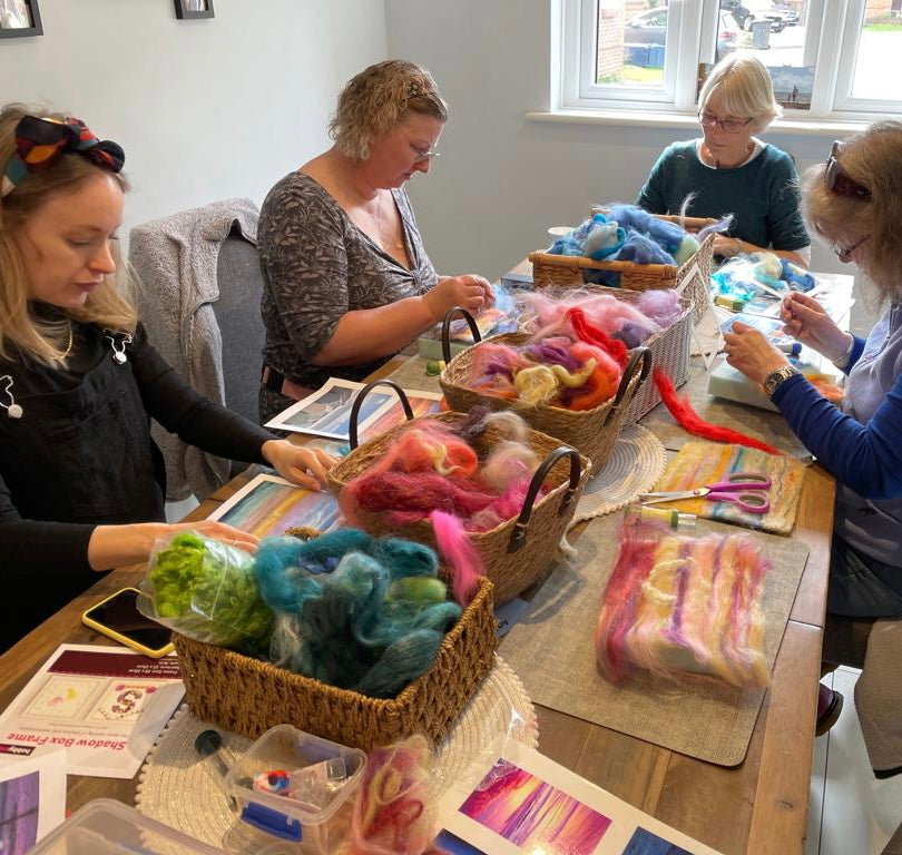 Highland Cow Flat Felting Workshop