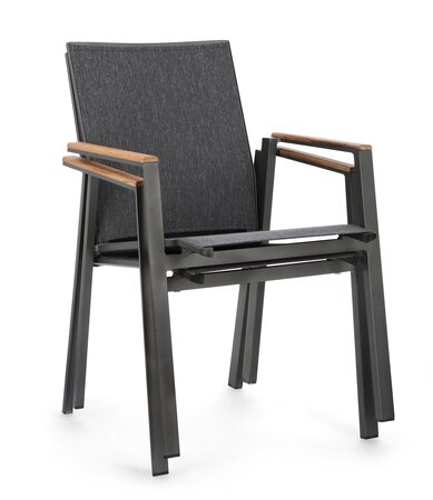 CAMERON CHARCOAL GK52 CHAIR W-ARMREST - image 4